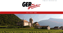 Desktop Screenshot of ger-home.ch